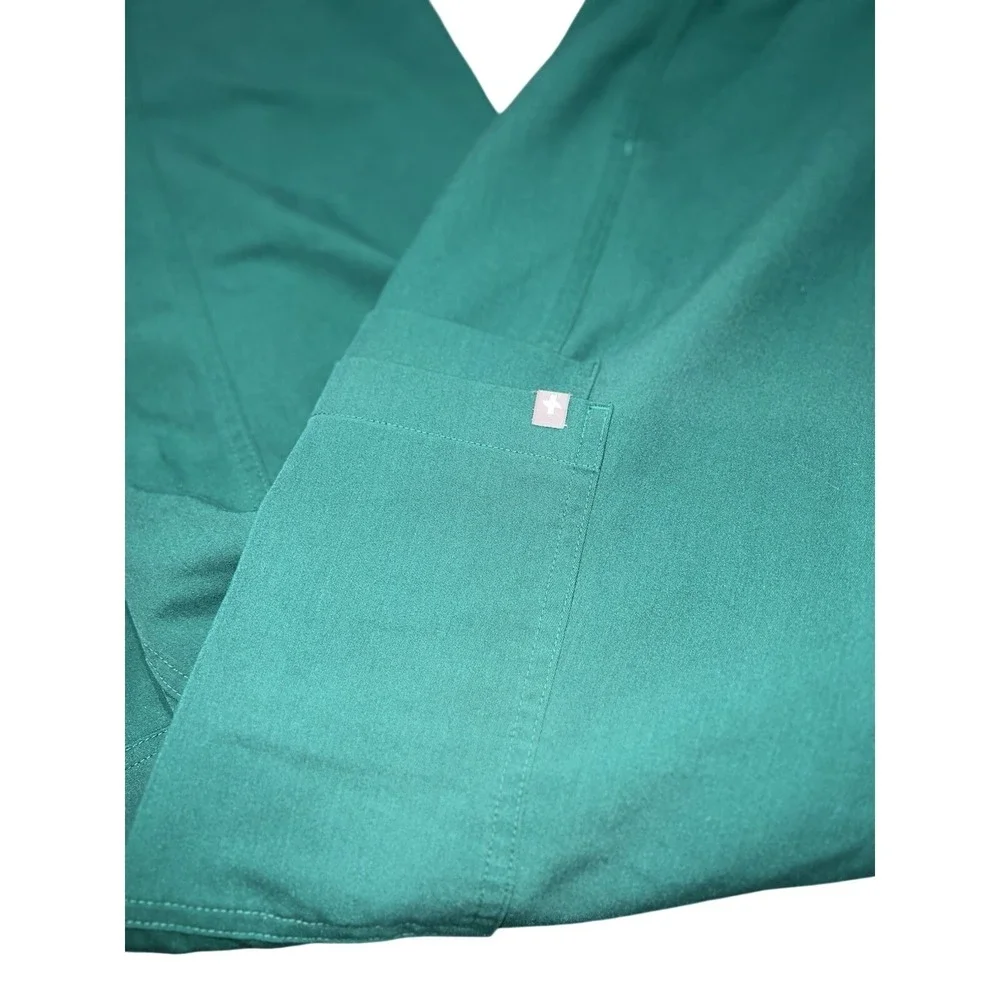 FIGS Axim Scrub Pants Men's XXL Short Teal Green Technical Collection T2001S
